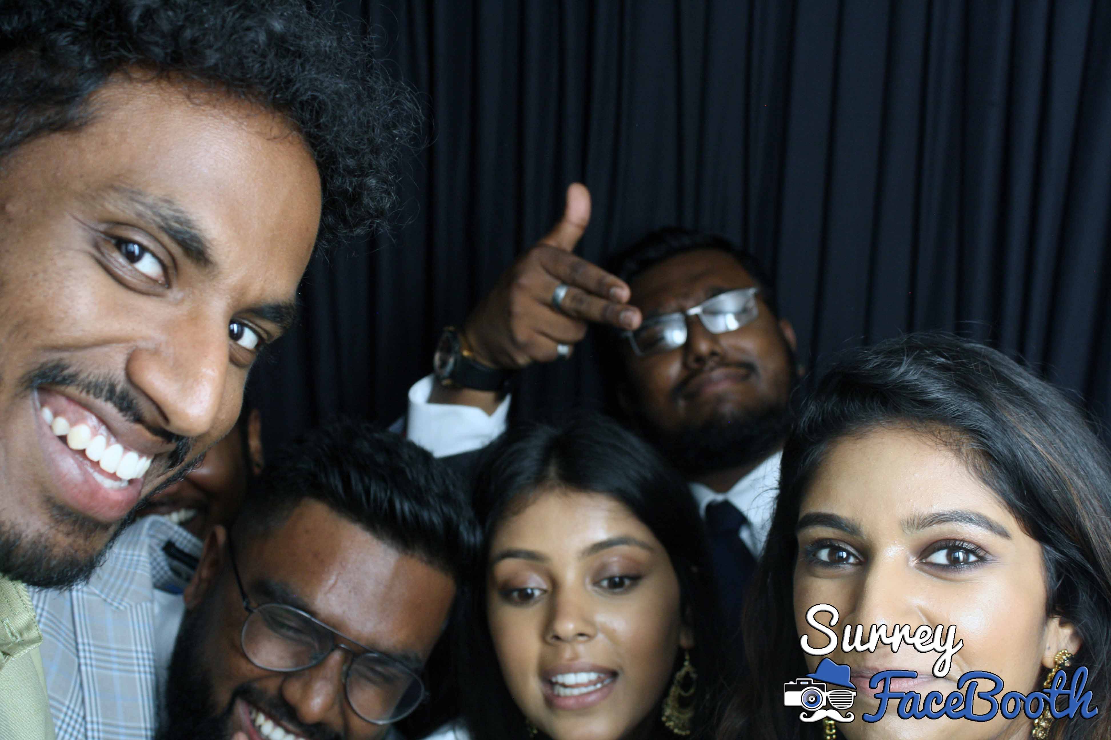 Lisa and Nish's Wedding | View more photos from the event at galleries.surreyfacebooth.co.uk/u/Surrey-FaceBooth/Lisa-and-Nishs-Wedding